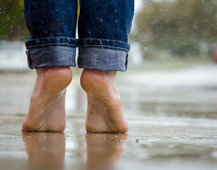 Med Fussreflex Massage